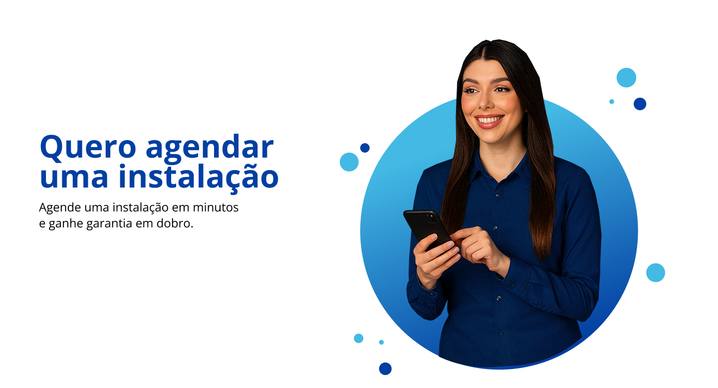 Quero agendar uma instalação